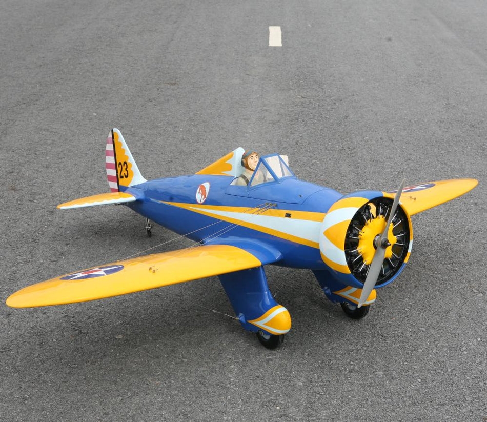 P-26A Peashooter, 30cc, Yellow (ARF), Seagull Models