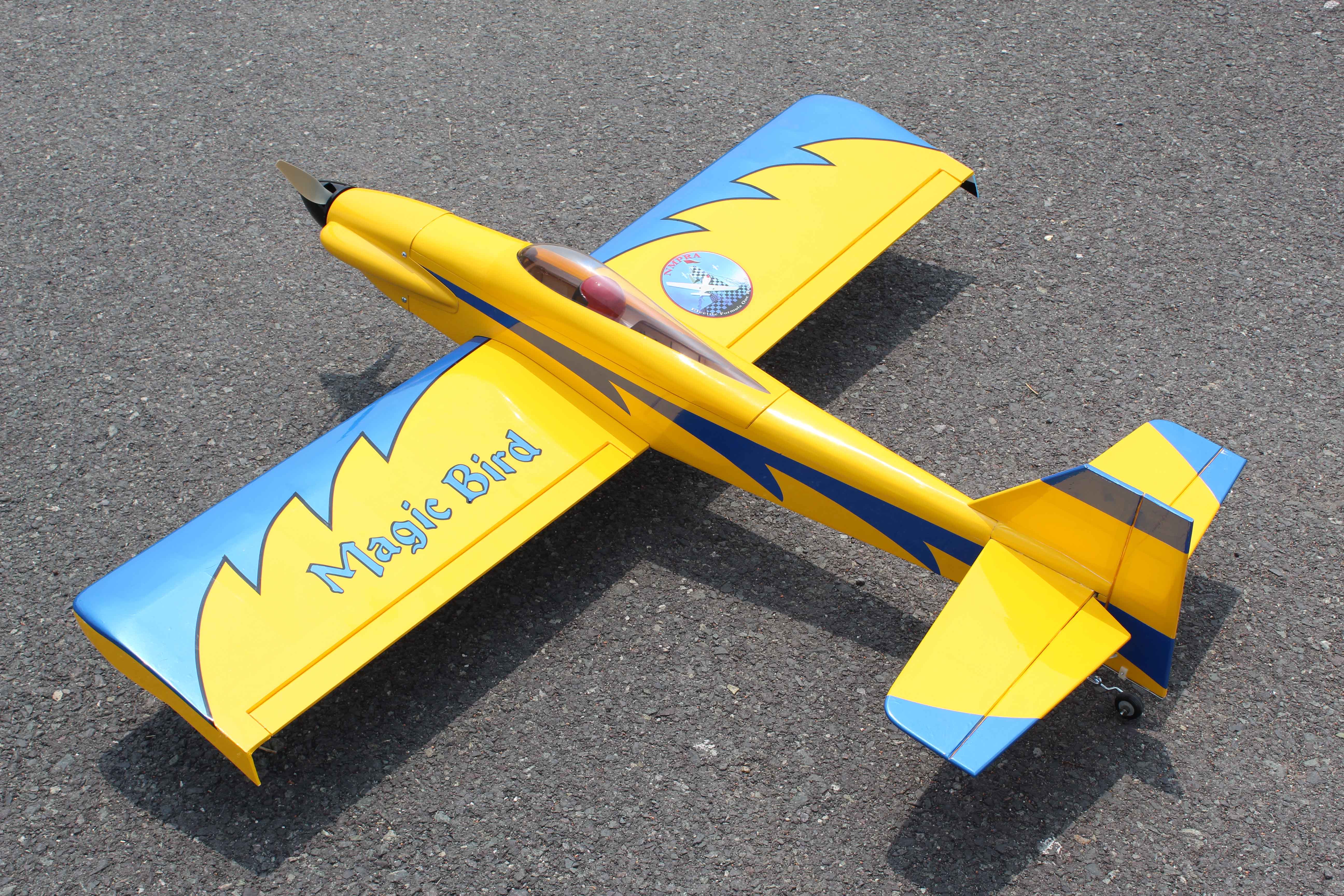 Seagull Models Magic Bird EF1 Racer, Yellow – Gator RC