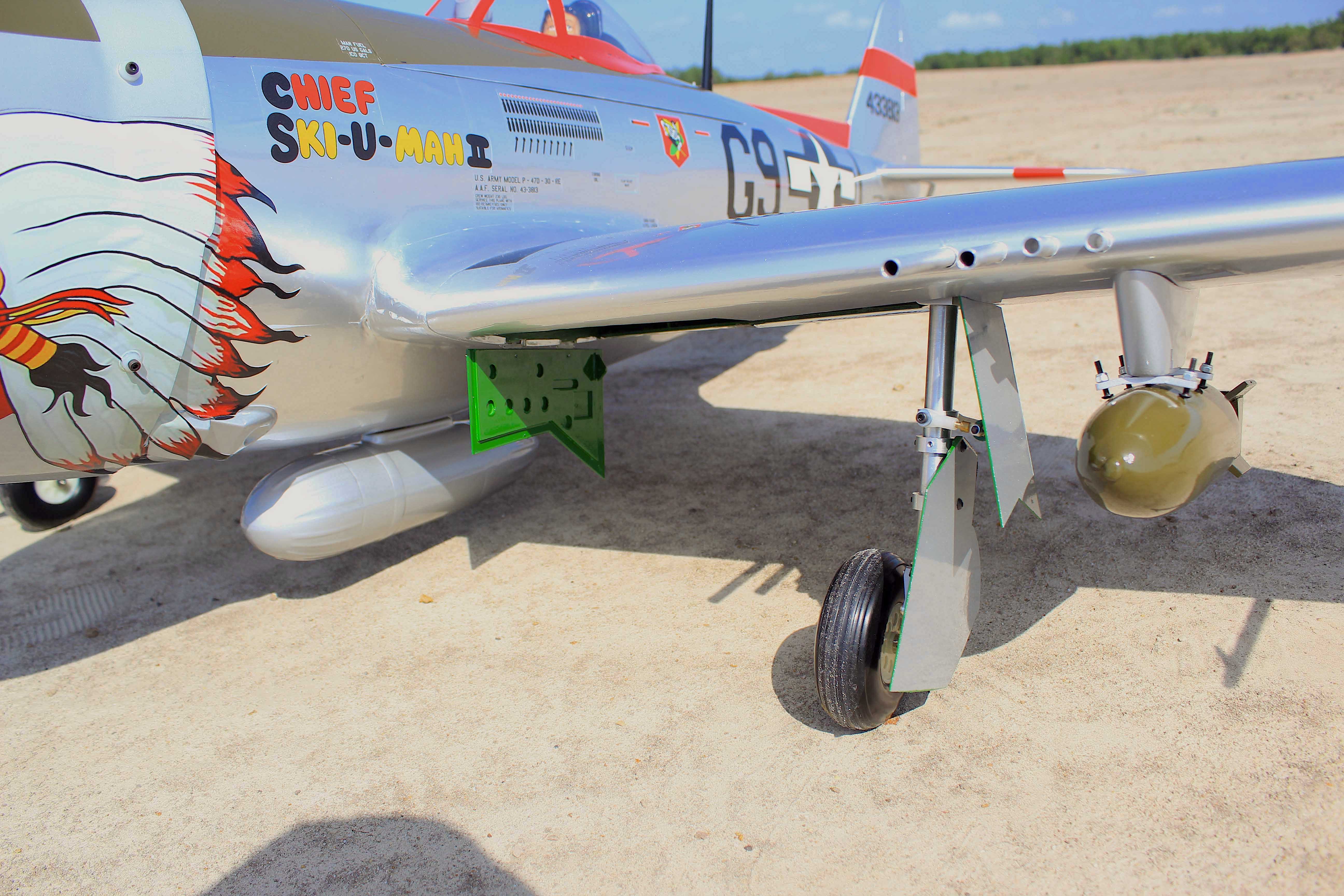 P-47-D Thunderbolt, Chief Ski-U-Mah II, Seagull Models – Gator RC