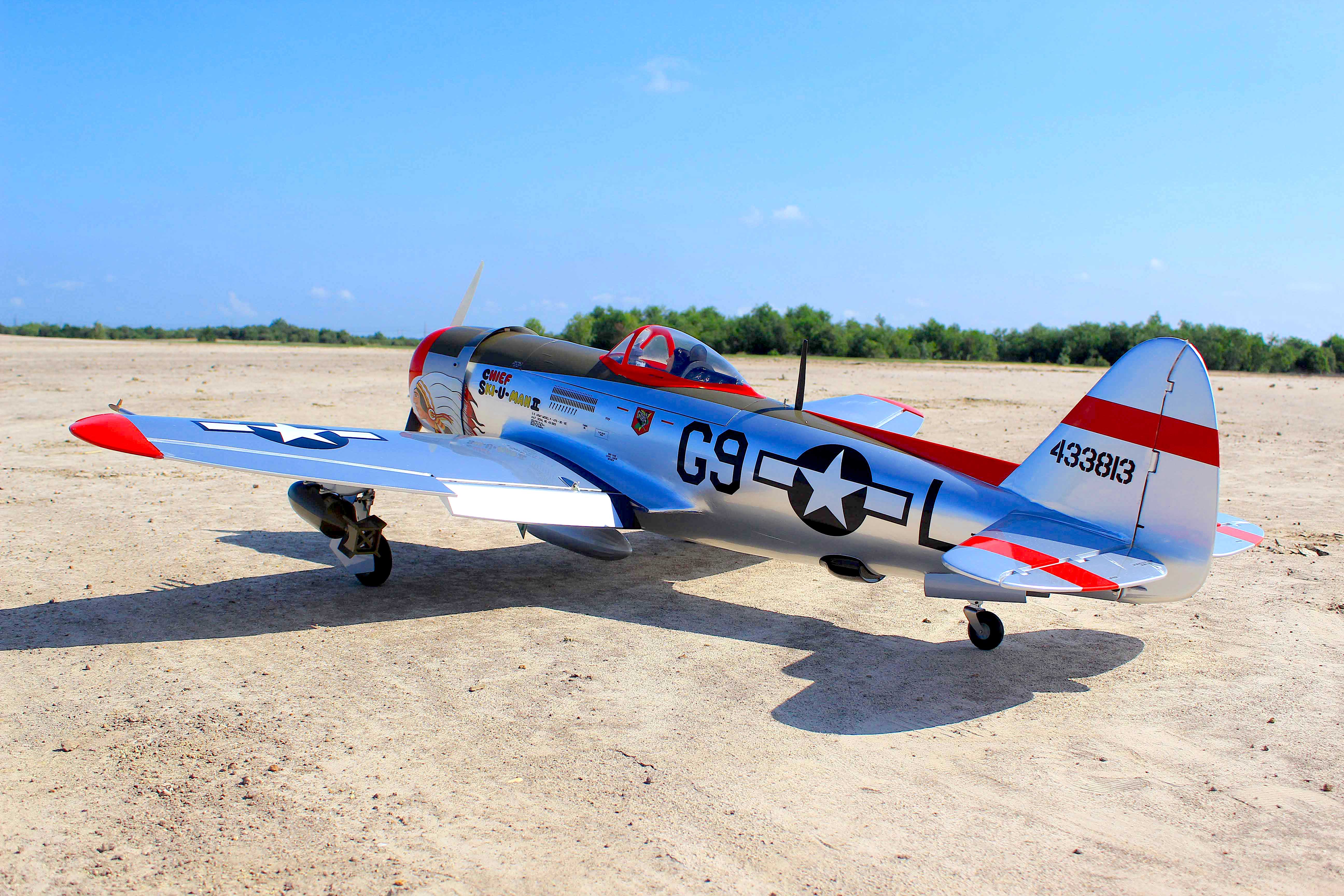 P-47-D Thunderbolt, Chief Ski-U-Mah II, Seagull Models – Gator RC