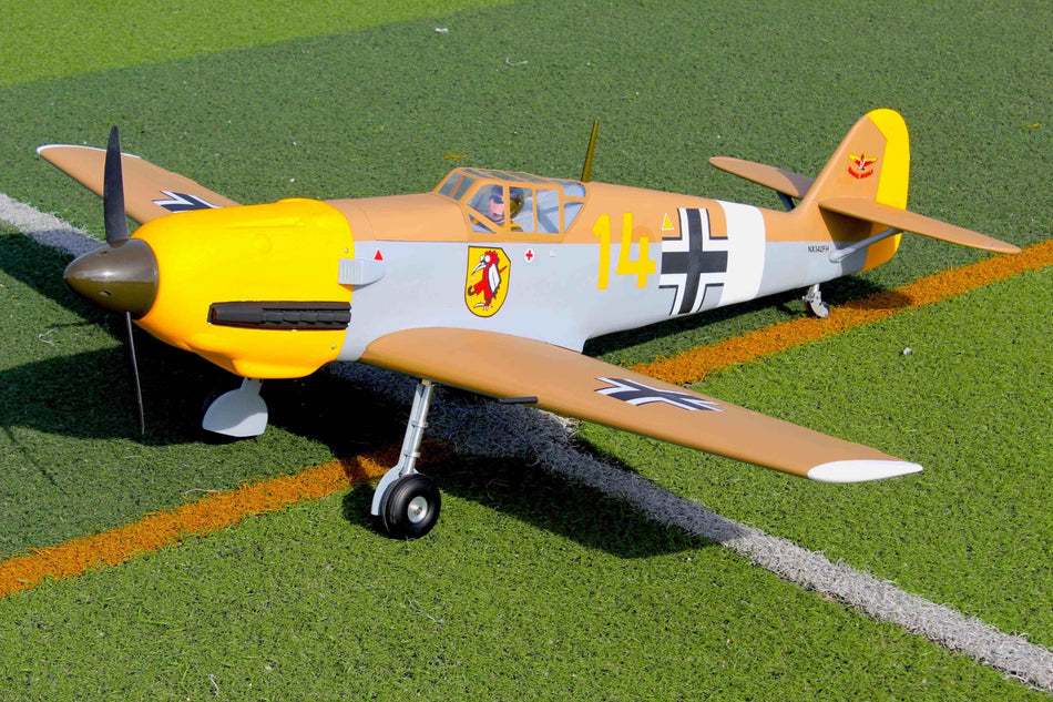 Messerschmitt Bf 109E-4 Trop, 20cc (ARF), Seagull Model