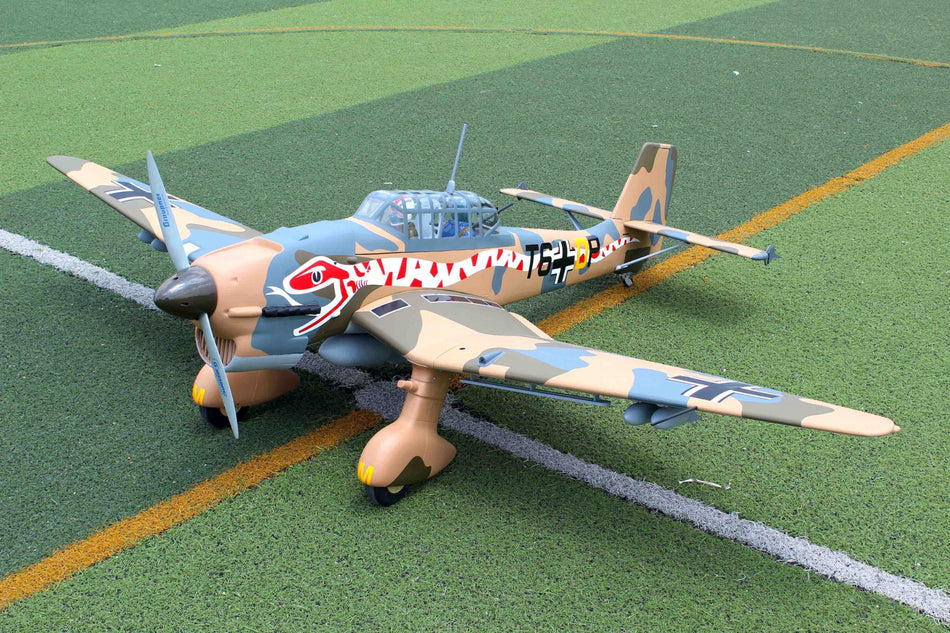 JU-87 Stuka, Desert Snake, 40-50cc, ARF, Seagull Models