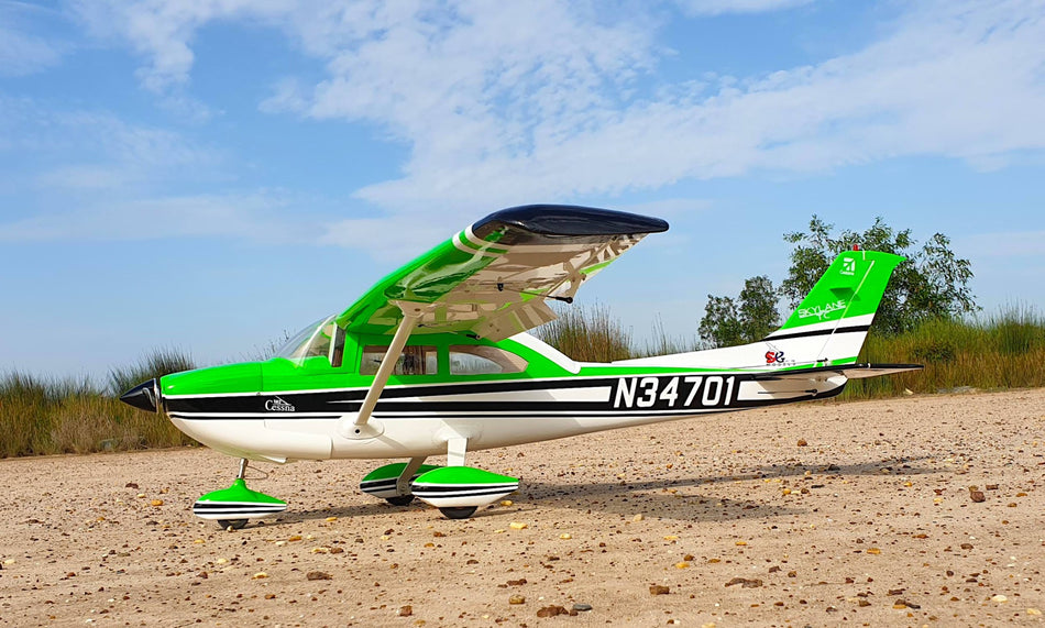 Cessna Turbo Skylane 182, Plug-N-Play, Green, Seagull Model