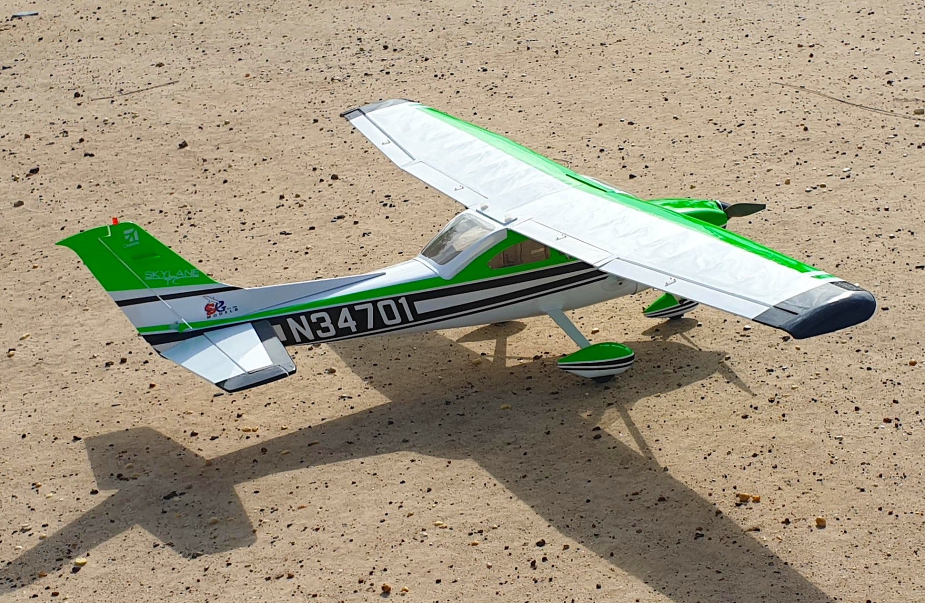 Cessna Turbo Skylane 182, Plug-N-Play, Green, Seagull Model – Gator RC