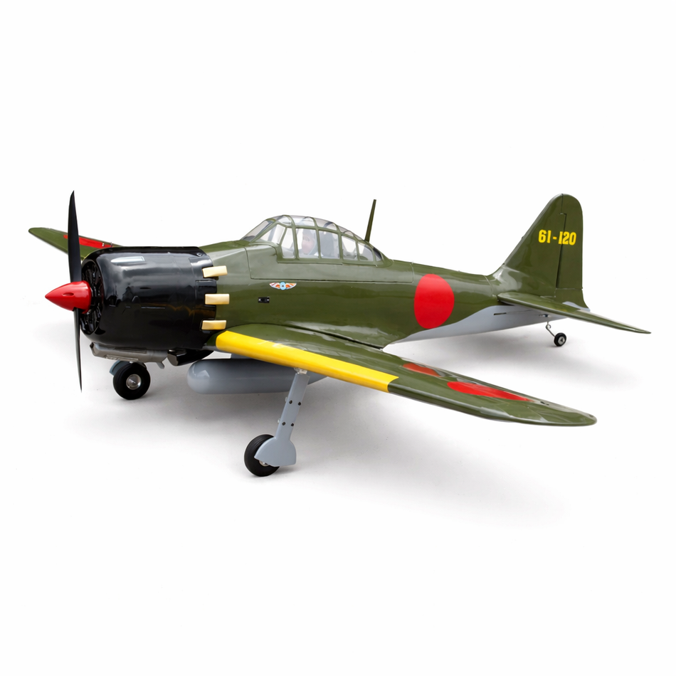 Seagull Models A6M Zero RC Warbird ARF – Gas 30cc–60cc Scale Airplane