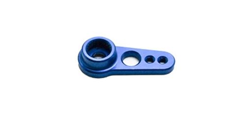 Servo Arm, 17mm (.67") M2 Hitec 24T Aluminum, Blue (Secraft V1)