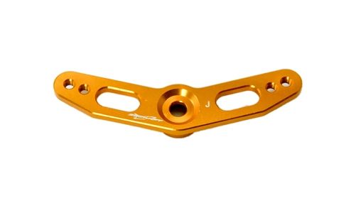 Servo Arm, 40mm x 2mm Full Offset, JR/Gold (Secraft)