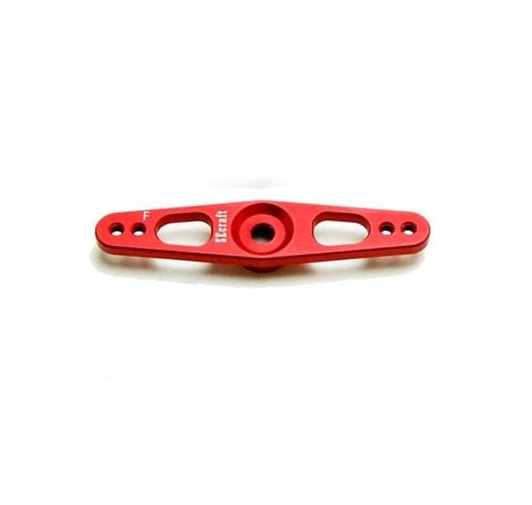 Servo Arm, 40mm x 2mm Full Arm, Futaba/Red (Secraft)