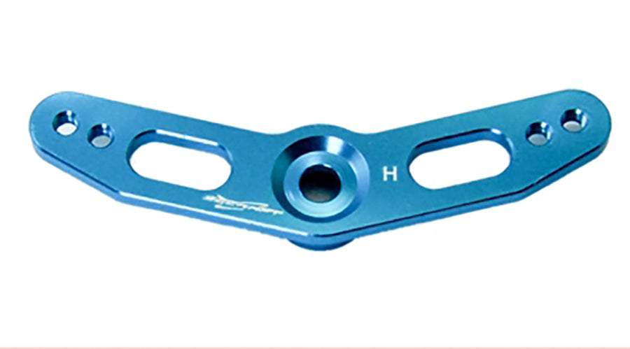 Servo Arm, 40mm x 2mm Full Offset, Hitec, Blue (Secraft)