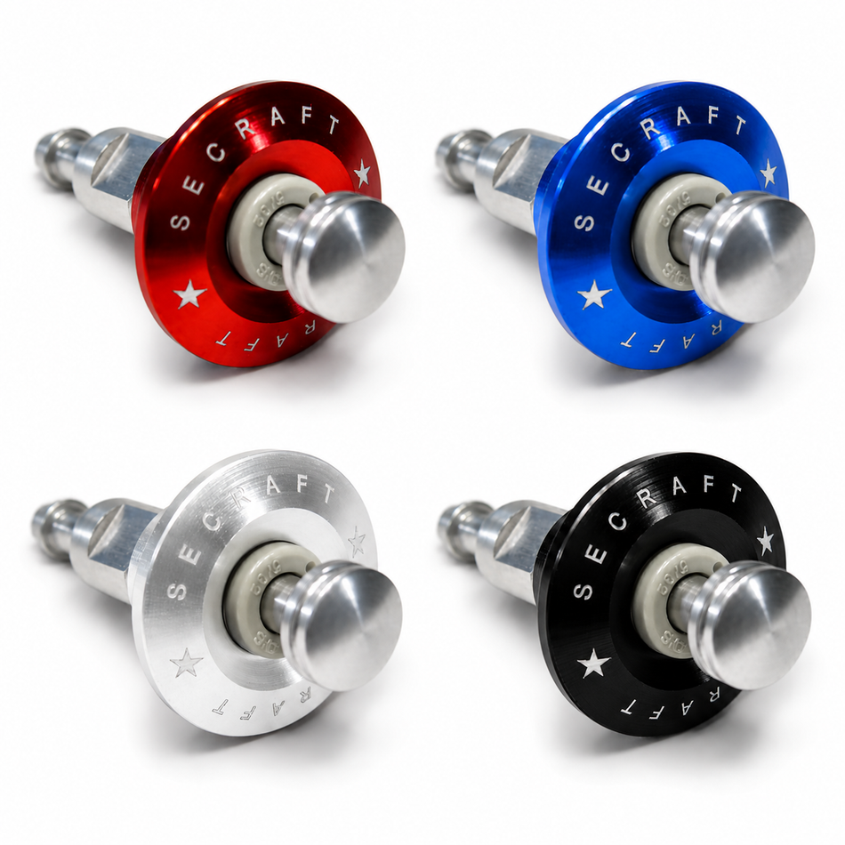 Secraft V3 One-Touch Fuel Dot, 4mm Fuel Line, Aluminum (Choice of Colors)