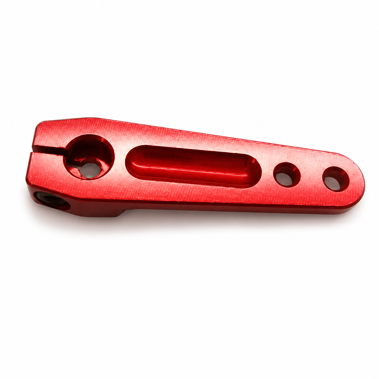 Servo Arm, 1.25" (31.75mm) Futaba 25T Aluminum, Red (Secraft) 4-40 size