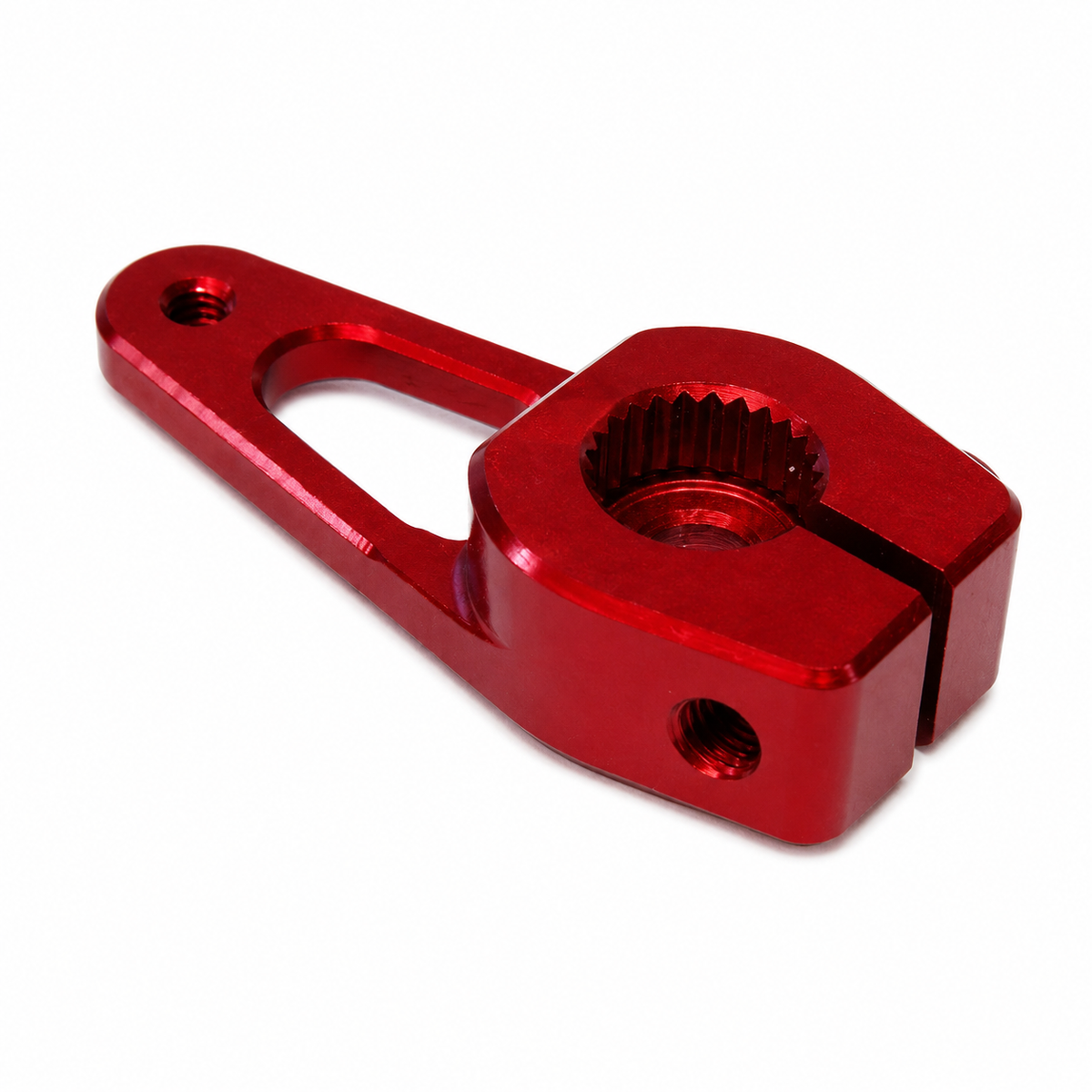 Secraft Servo Arm 18mm (0.71") V2 M2 - Futaba 25T (Red)