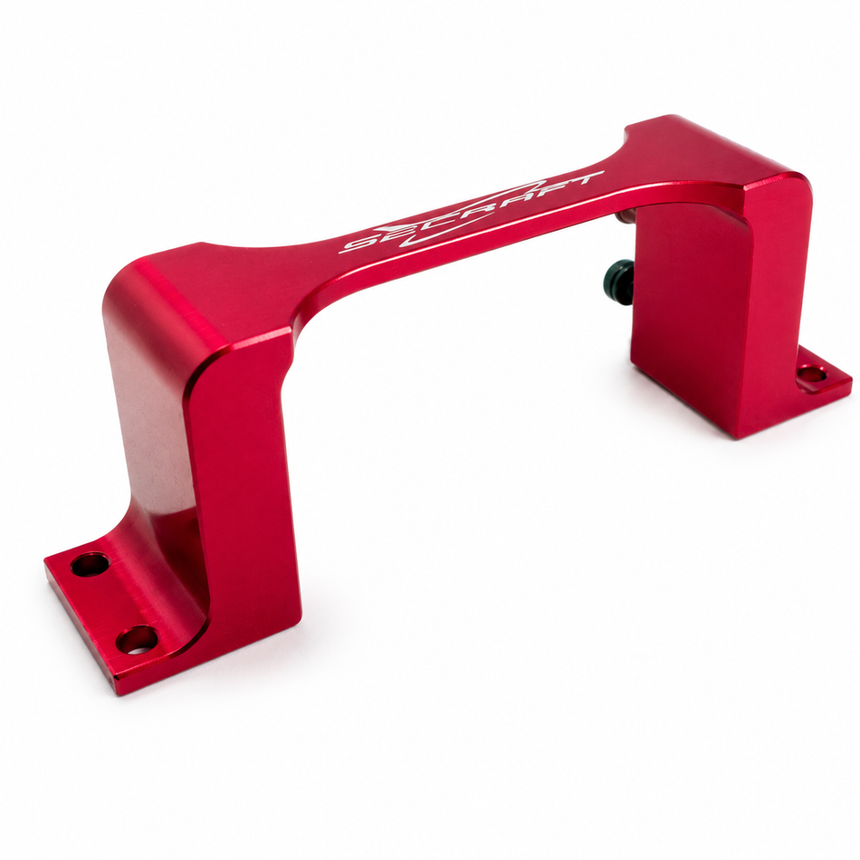 Secraft Side Servo Mount Small - Aluminum (Red)