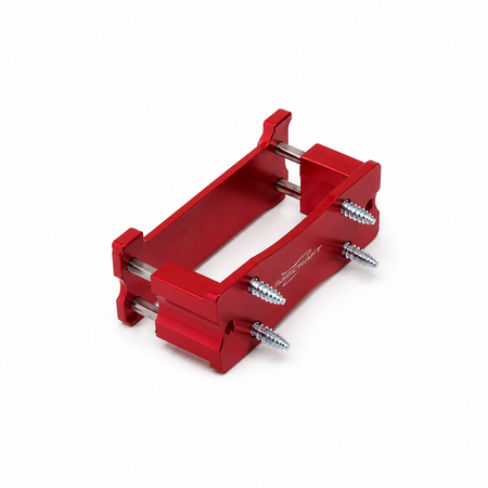 Secraft Side Servo Mount V2 - Aluminum (Red)