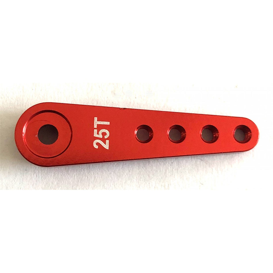 FUTABA SERVO ARM HD 37.25mm (1.47") 25T Red