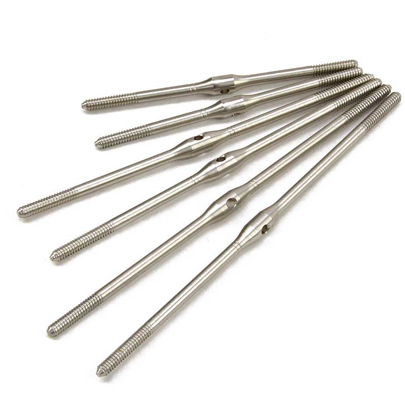 Secraft M3 stainless steel turnbuckle pushrods multiple sizes RC linkage