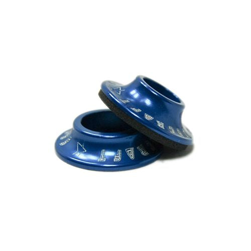 Secraft 3mm wide washers blue 6 pack for RC airplane hardware