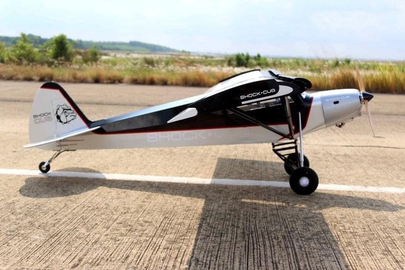 Savage Shock Cub,  Silver/Black, 35-50cc (ARF), Seagull Model