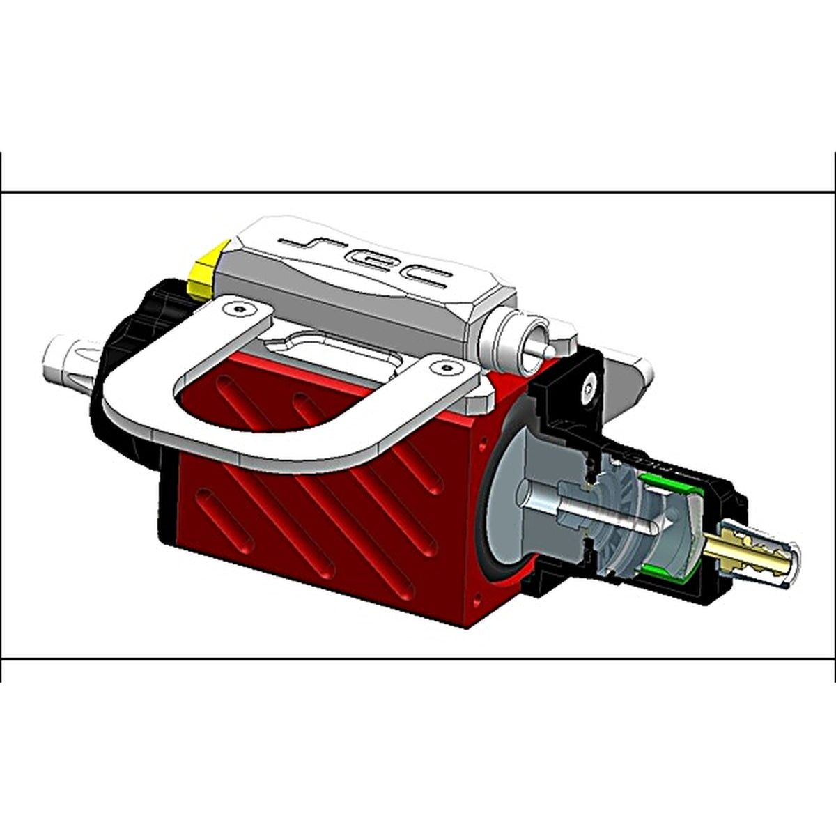 Secraft SE impeller fuel pump 1500ml XT60 RC gas jet fuel system blue red