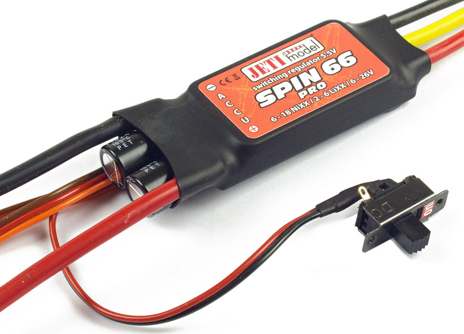 Jeti Spin Pro 66 Brushless ESC with Telemetry