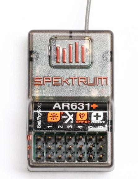 Spektrum AR631+ DSMX 6-Channel AS3X+ & SAFE Receiver – Gator RC