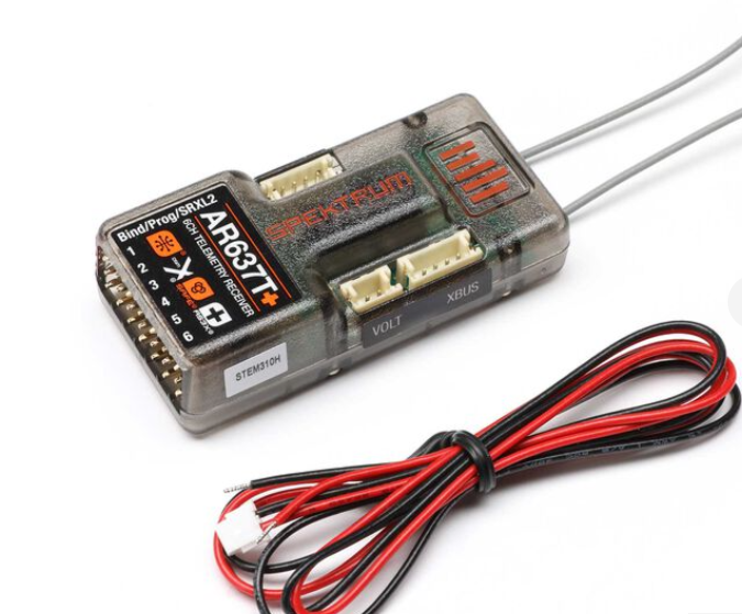 Spektrum AR637T+ DSMX 6-Channel AS3X+ & SAFE Telemetry Receiver