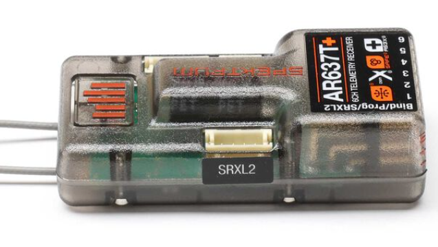 Spektrum AR637T+ DSMX 6-Channel AS3X+ & SAFE Telemetry Receiver