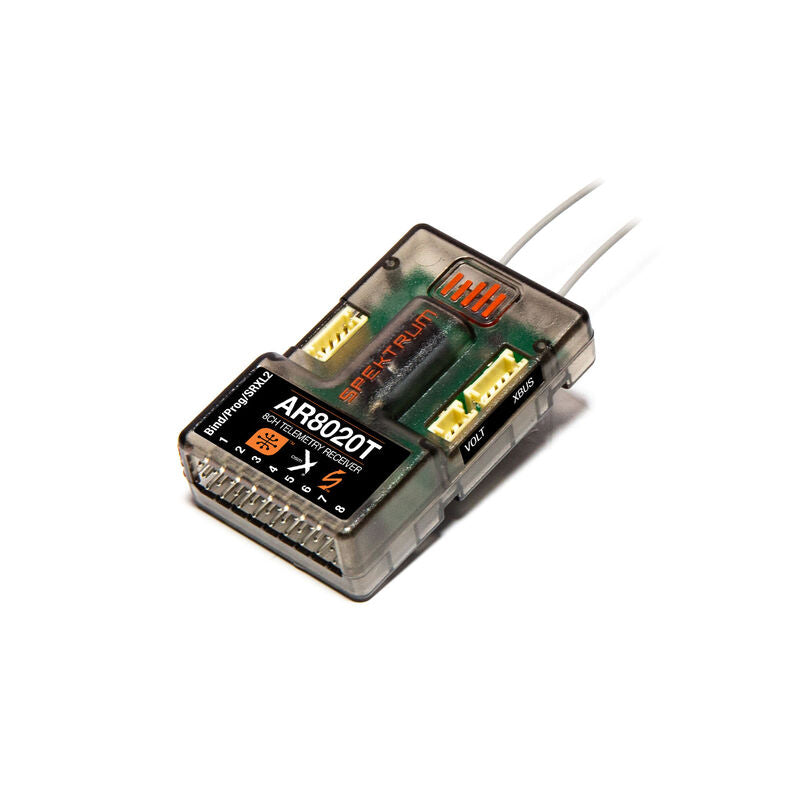 Spektrum AR8020T DSMX 8-Channel Telemetry Receiver – Gator RC
