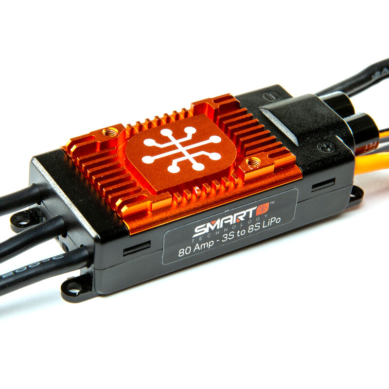 Avian 80 Amp Brushless Smart ESC, 3S-8S  SPMXAE1080