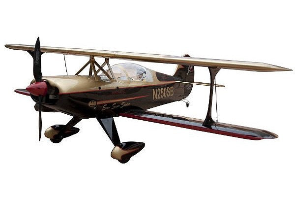 Steen Skybolt, Black/Red, Wheel Pants, Seagull Models