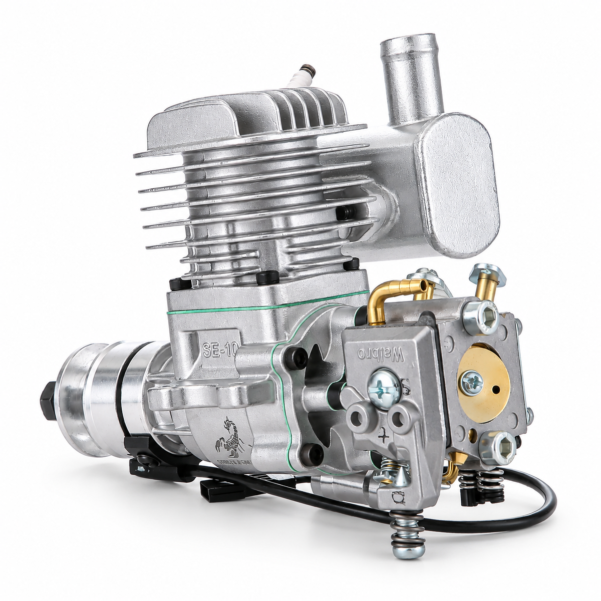 RCGF Stinger 10cc SE gas engine and CDI ignition module