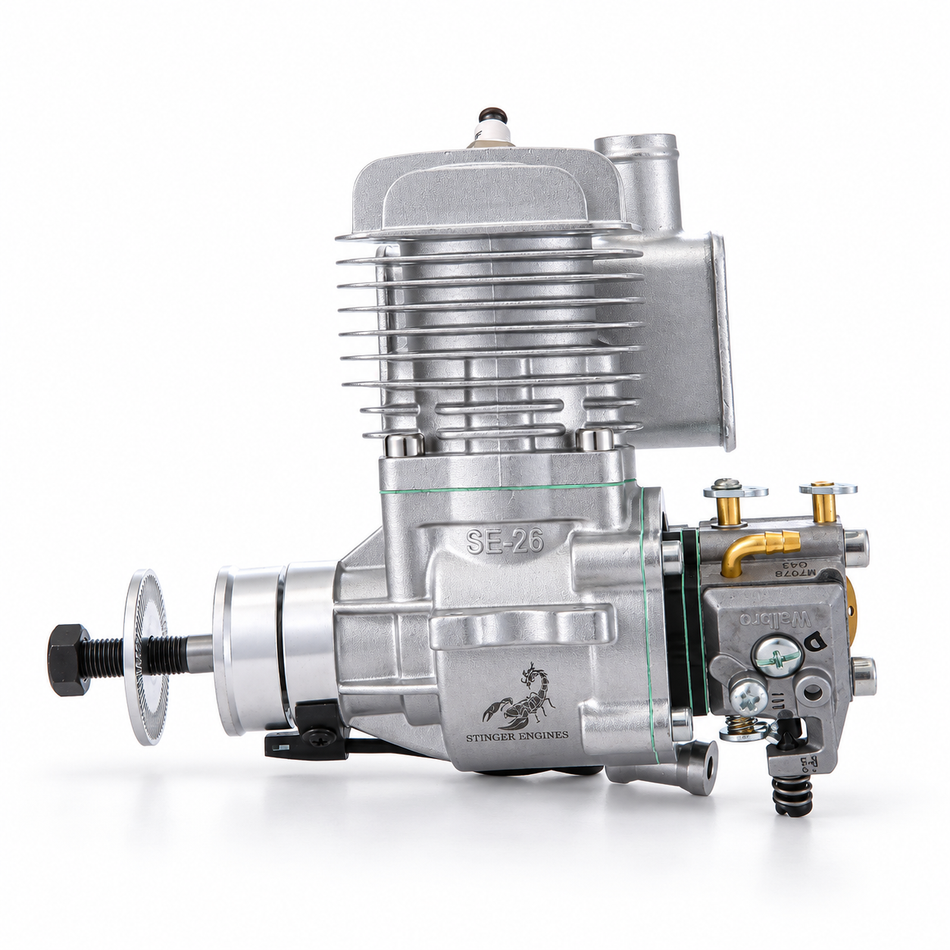 Stinger 26cc SE side exhaust gas engine for RC airplanes