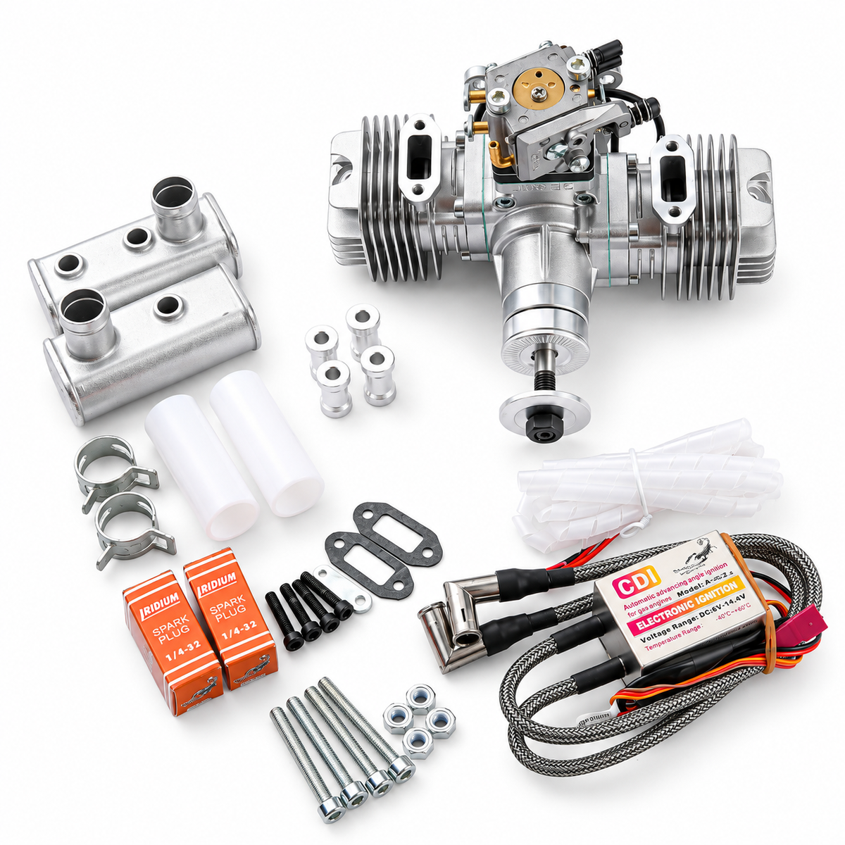 Stinger 30cc Twin Gas Engine parts