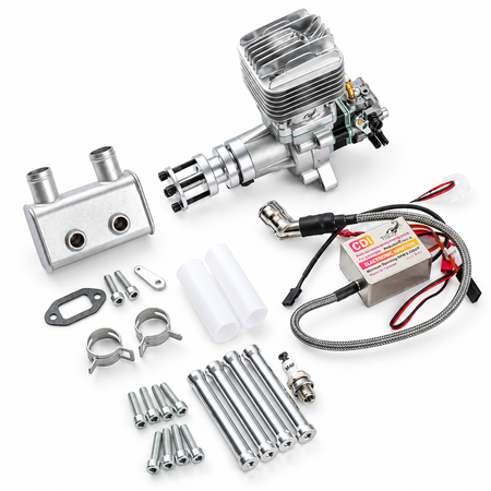 Stinger 35cc RE Gas Engine – Rear Exhaust parts
