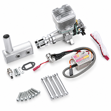 Stinger 35cc SE Gas Engine – Side Exhaust parts