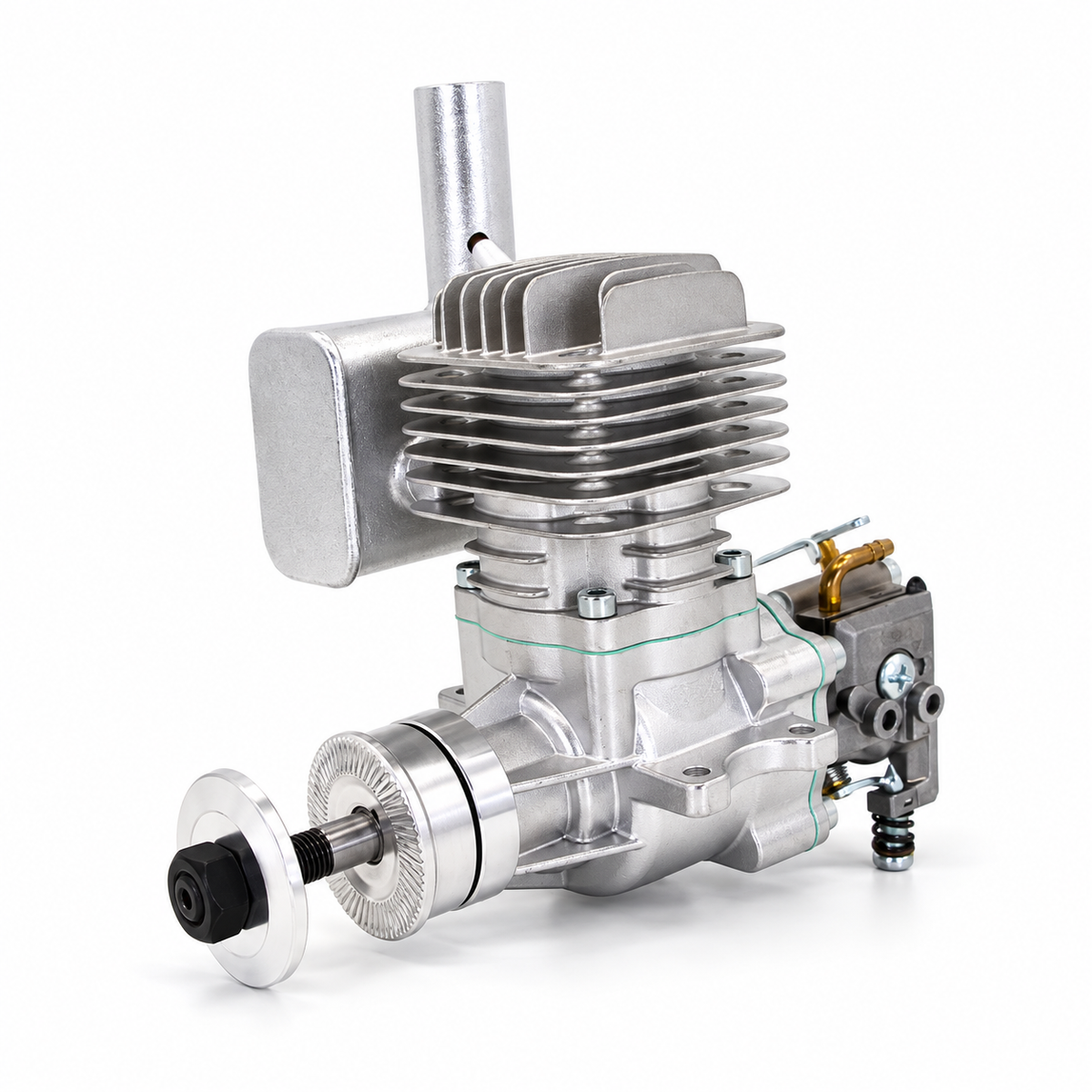 Stinger 20cc SE side exhaust gas engine for RC airplanes.