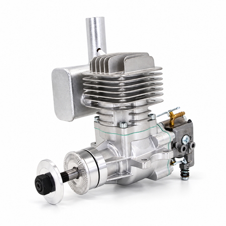 Stinger 20cc SE side exhaust gas engine for RC airplanes.