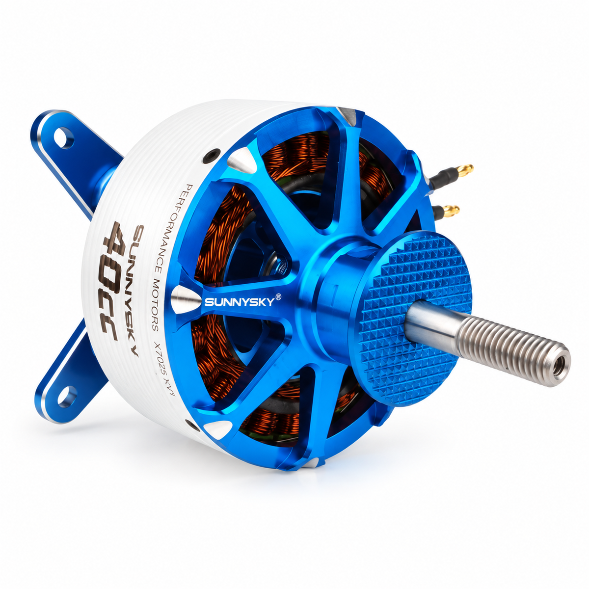 SunnySky X7025 V3 190KV Brushless Airplane Motor – 40cc Equivalent