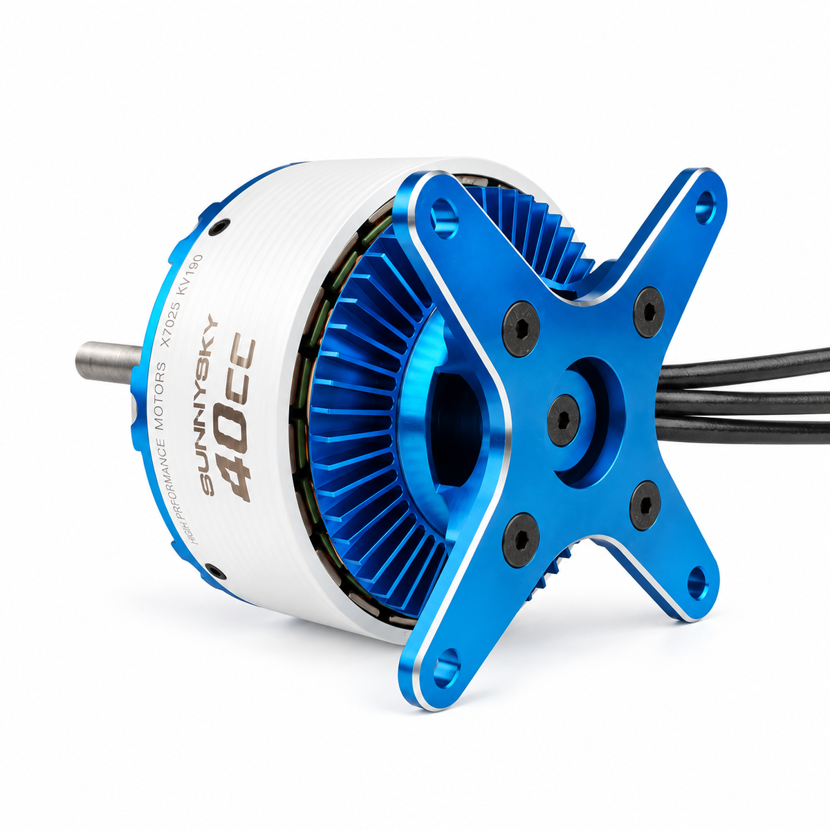 SunnySky X7025 V3 190KV Brushless Airplane Motor – 40cc Equivalent
