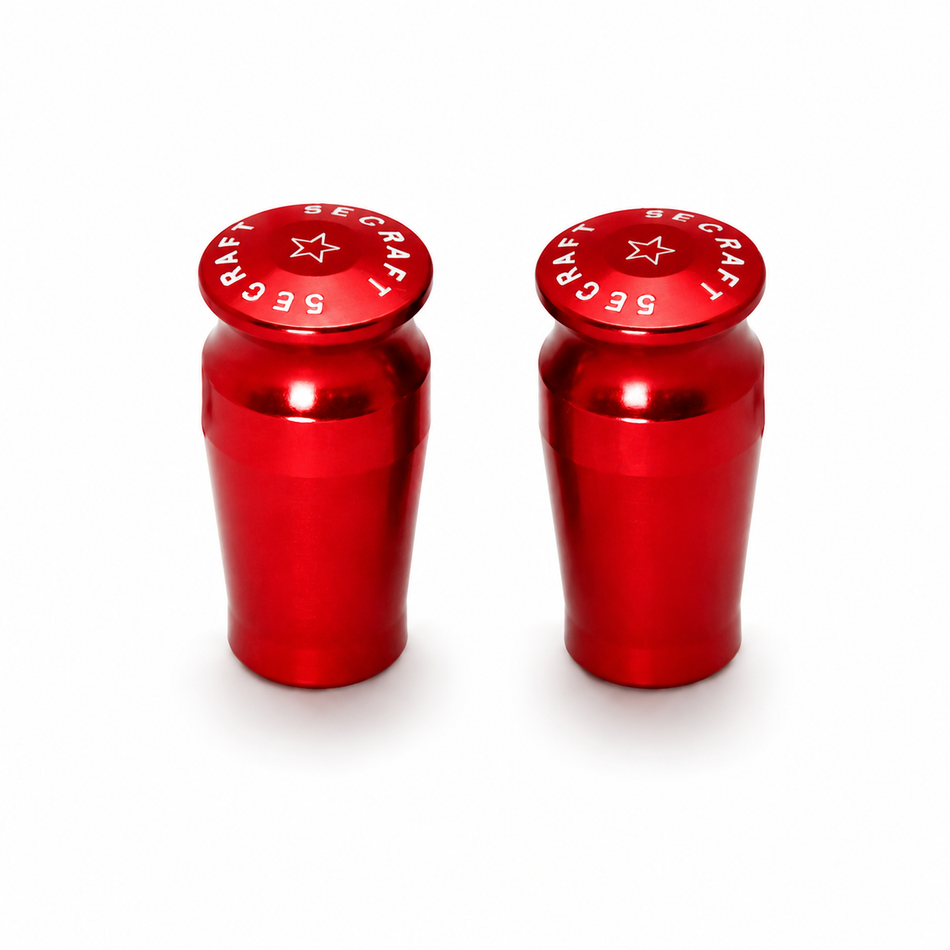 Secraft Transmitter Switch Cap, Long, Aluminum, 2 Pack (Choice of Colors)