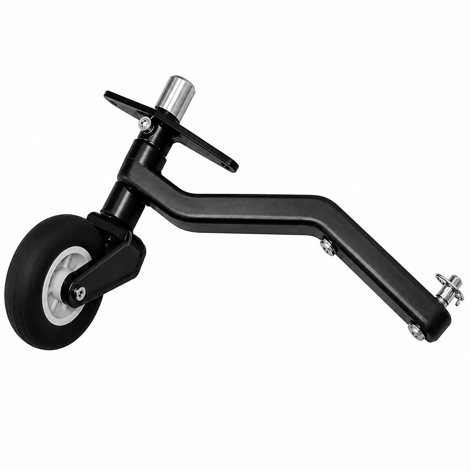 Gator RC Carbon Fiber Tail Wheel Assembly – Steerable RC Tail Wheel for 20cc–100cc Airplanes