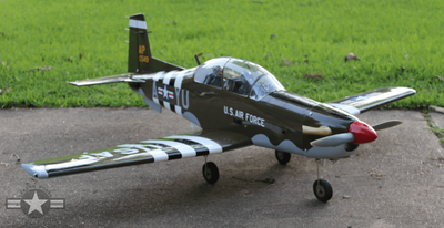T-6A Texan II B-26, Marauder Canopy, Seagull Models