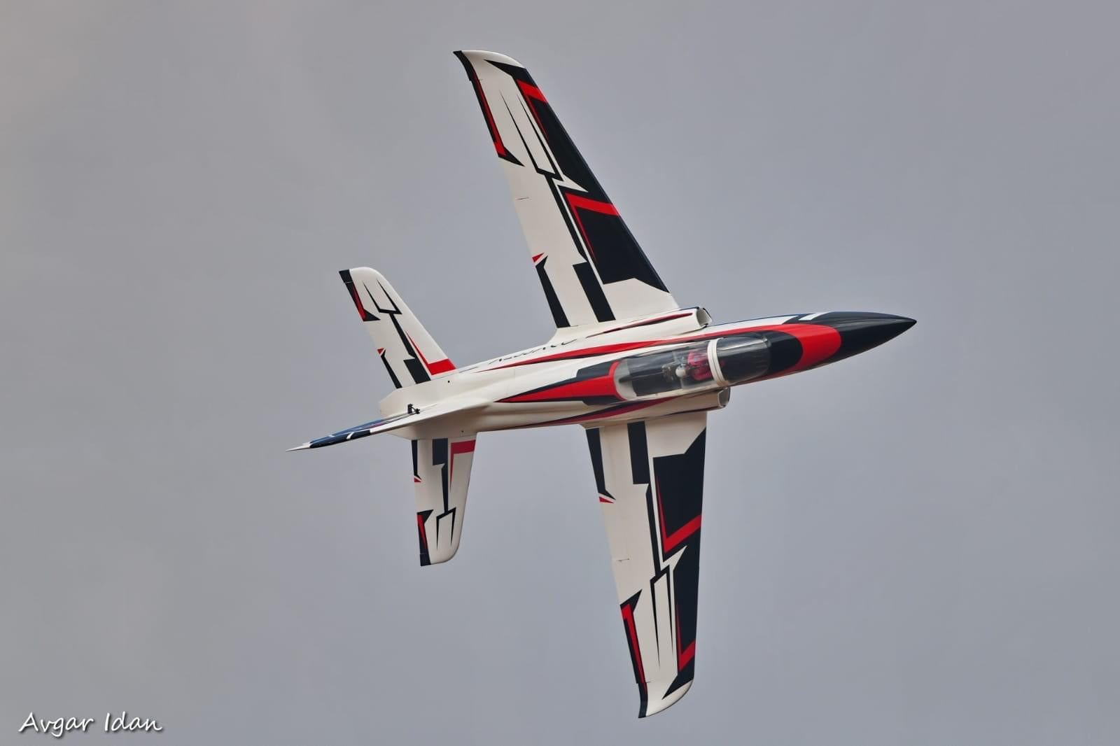 Odyssey Sport Jet, Red/White/Black Knight, Top RC Model