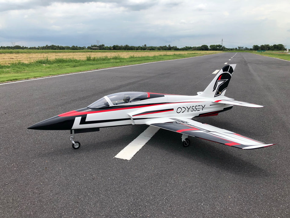 Odyssey Sport Jet, Red/White/Black Knight, Top RC Model