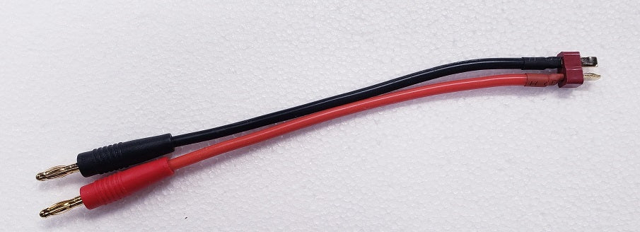 Charger Extension, Deans to Banana Plug (Power Unlimited)