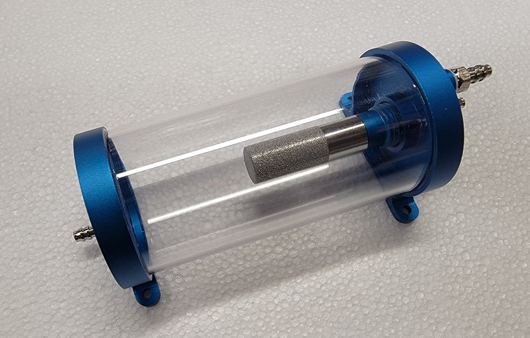 Gator RC CNC Ultimate Air Trap Anti-bubble 125ml (4.2 OZ.)  Fuel Tank for RC Jets Blue