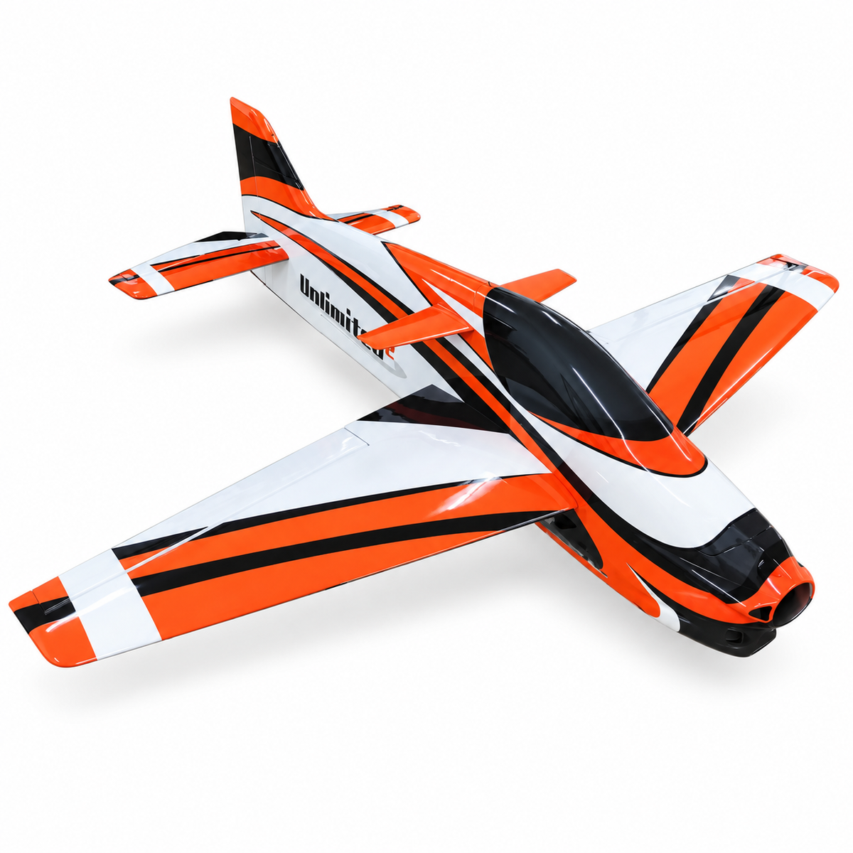 F3A Air Unlimited 2 orange black and white 2-meter pattern airplane ARF