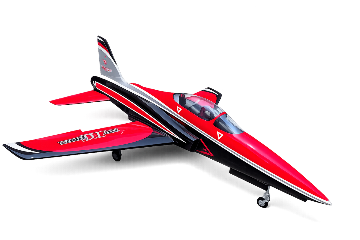  Top RC Voyager Sport Jet 128" Red Black 