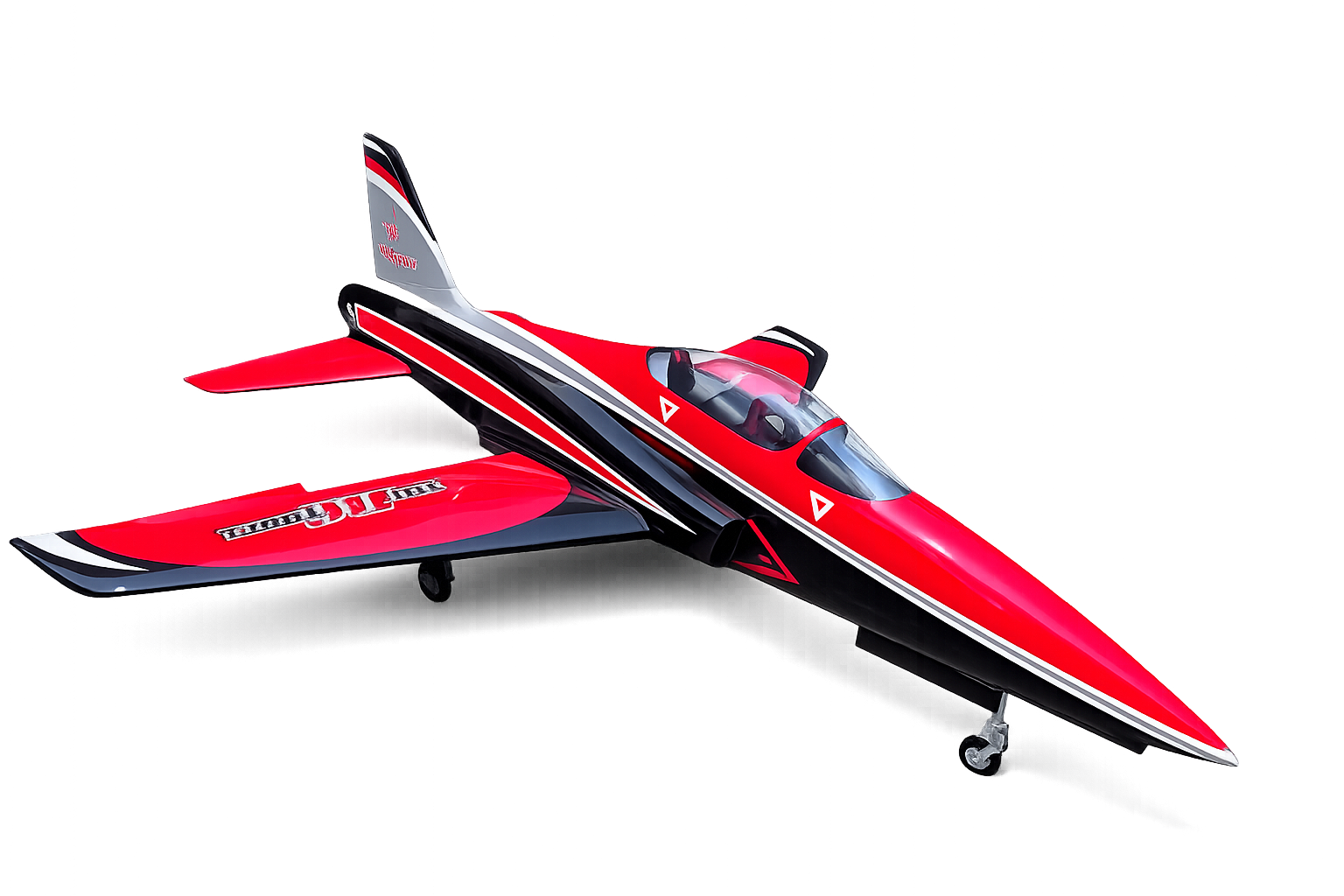  Top RC Voyager Sport Jet 128" Red Black 