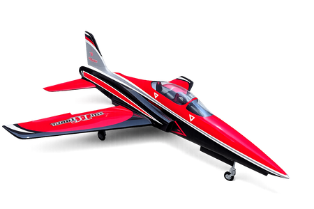  Top RC Voyager Sport Jet 128" Red Black 